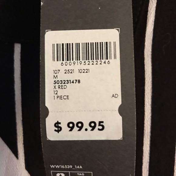 StuidoW @davidjones kaftan style dress AU 12 NWT - Picture 5 of 5